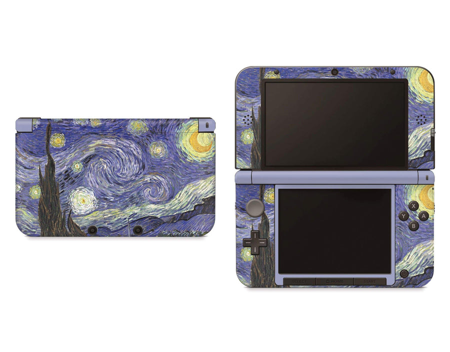 Sticky Bunny Shop Nintendo 3DS XL Starry Night By Van Gogh Nintendo 3DS XL Skin
