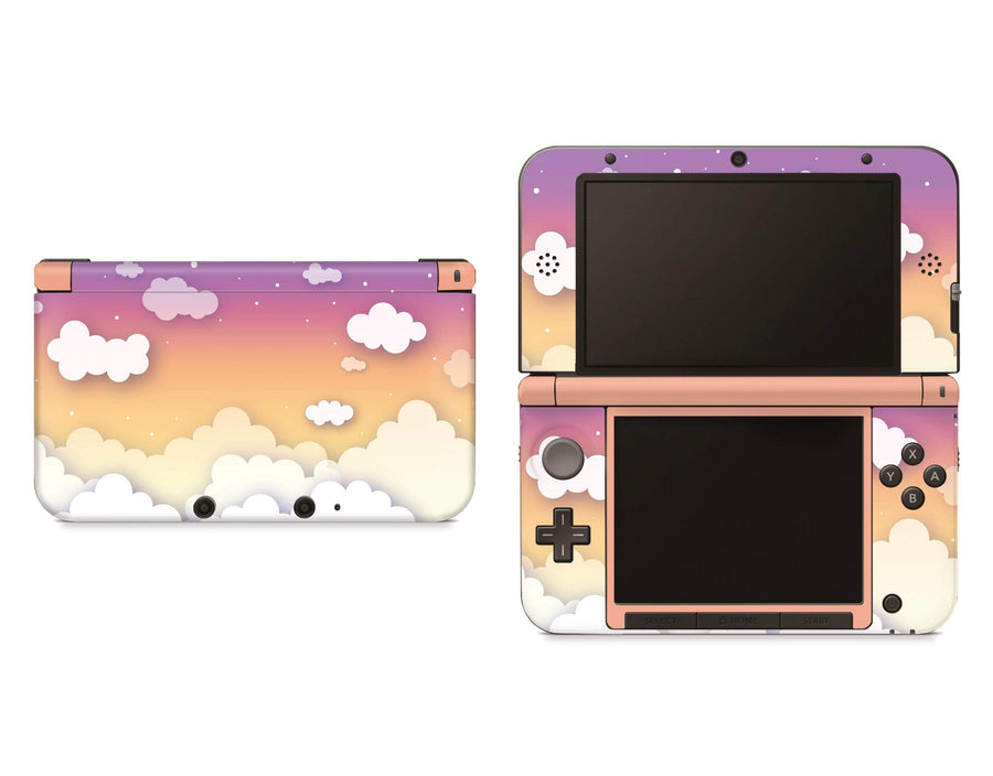 Sticky Bunny Shop Nintendo 3DS XL Sunset Clouds In The Sky Gradient Nintendo 3DS XL Skin