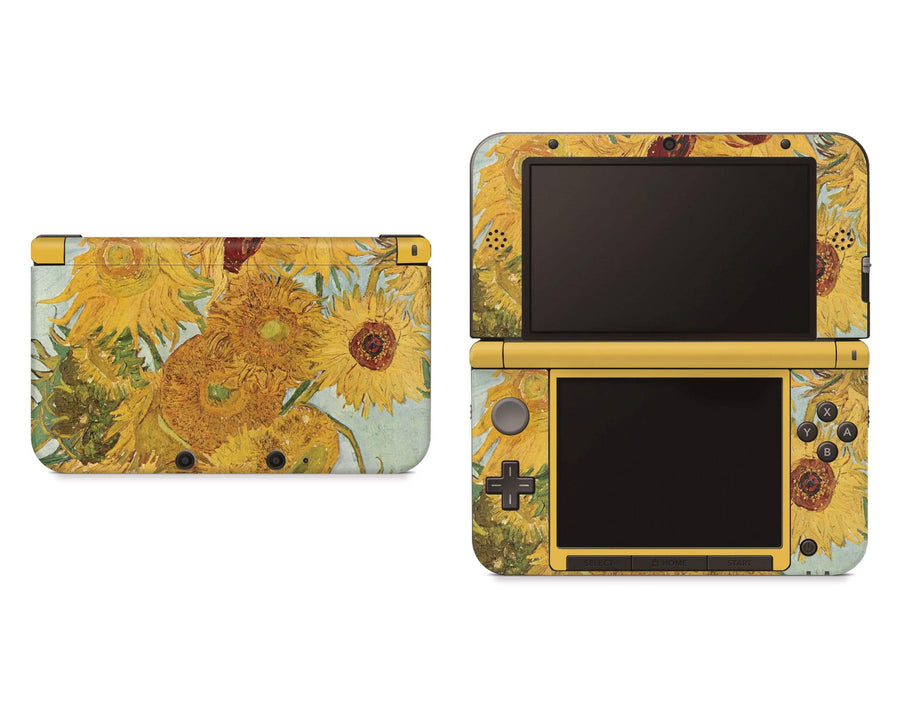 Sticky Bunny Shop Nintendo 3DS XL Twelve Sunflowers By Van Gogh Nintendo 3DS XL Skin
