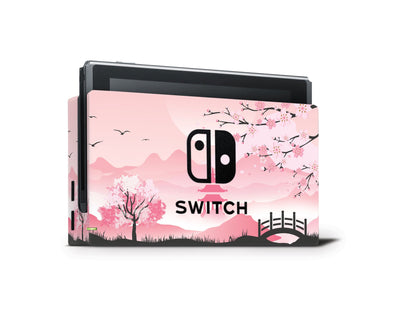 Pink Sakura Nintendo Switch / OLED Skin
