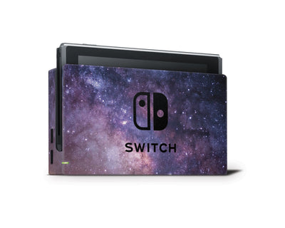 Purple Galaxy Nintendo Switch Skin