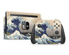 Sticky Bunny Shop Nintendo Switch Full Set Great Wave Off Kanagawa By Hokusai Nintendo Switch Skin