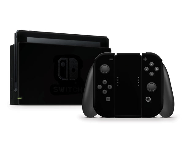 Pure Black Nintendo Switch Skin