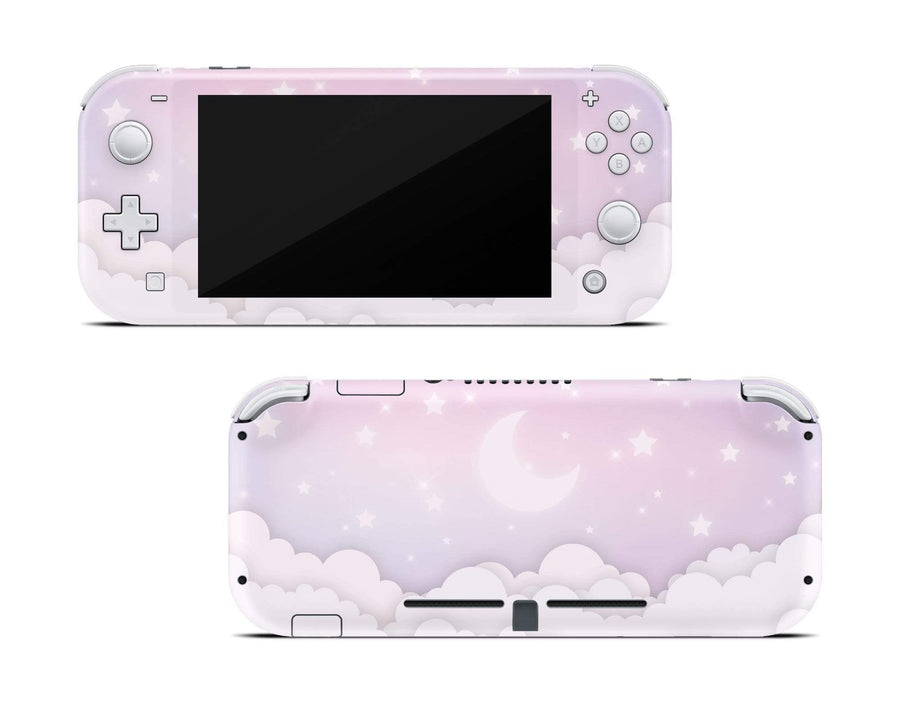 Lavender Lunar Sky Nintendo Switch Lite Skin
