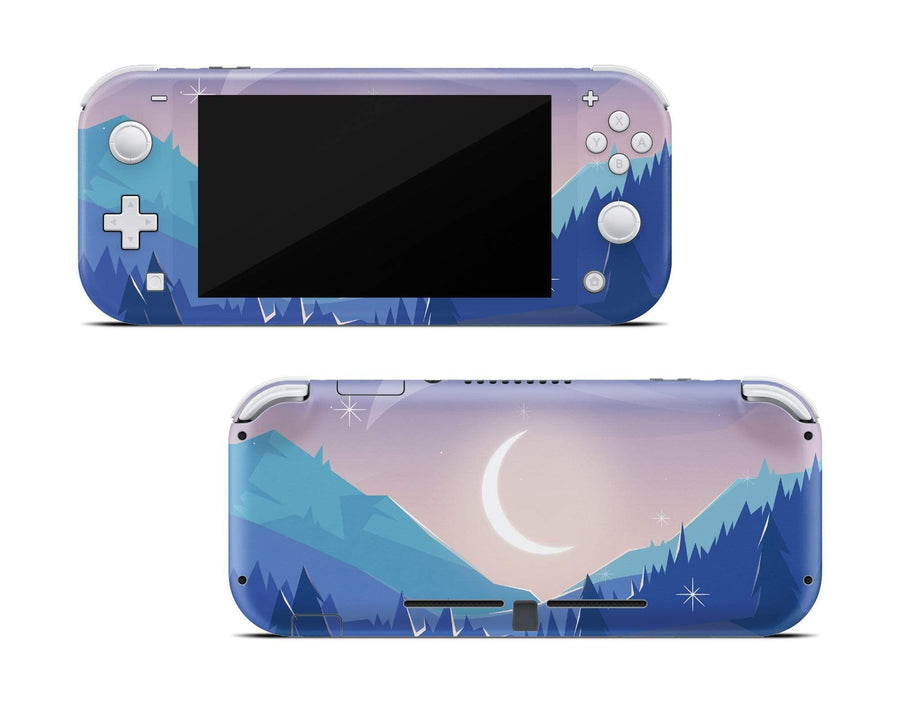 Lunar Mountains Nintendo Switch Lite Skin