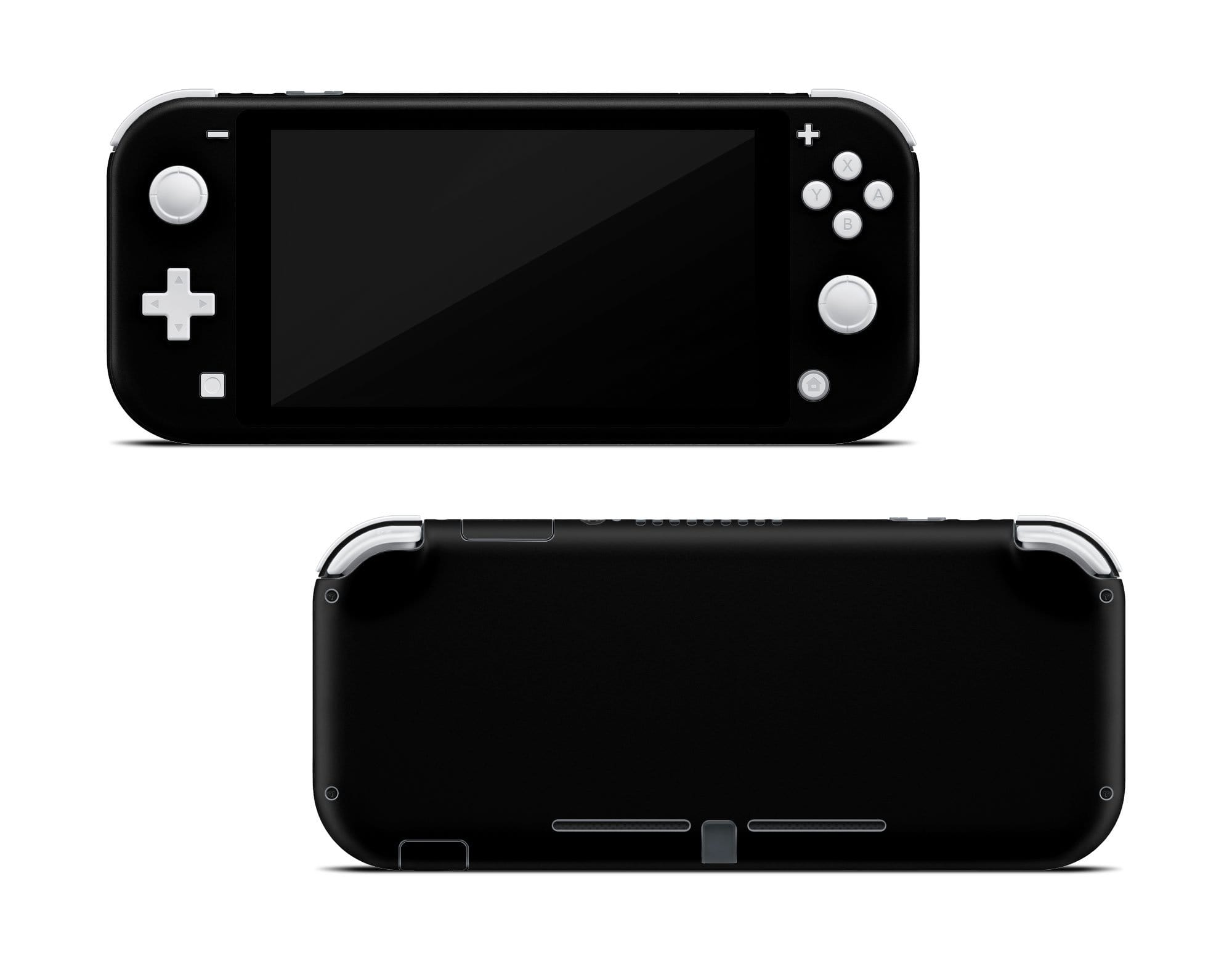 Pure Black Nintendo Switch Lite Skin