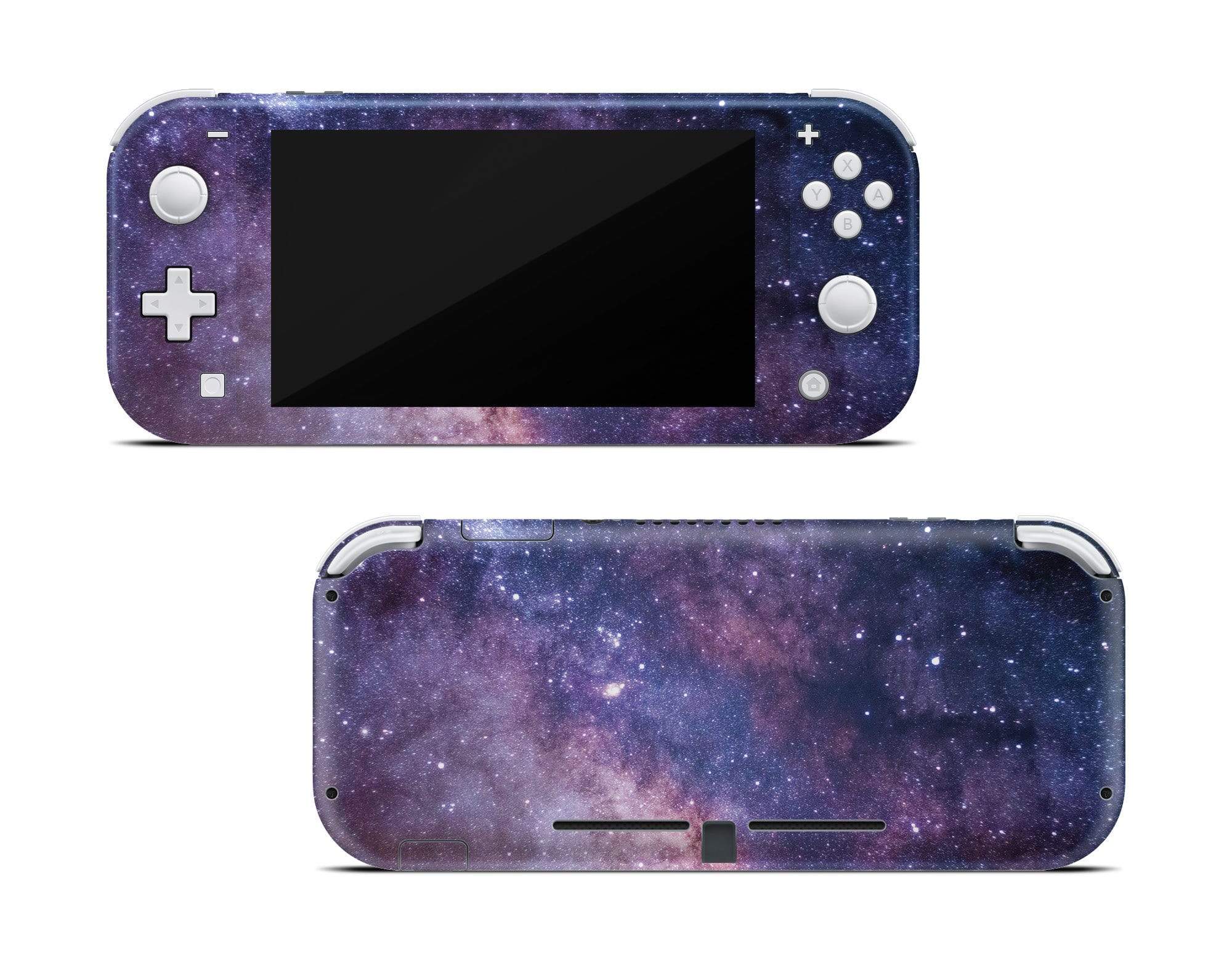 Mignon Starry Sky Nintendo Switch Lite Skin, Purple Sky Star