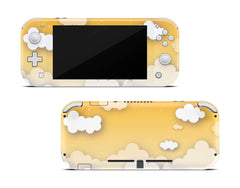 Yellow Clouds In The Sky Nintendo Switch Lite Skin - StickyBunny