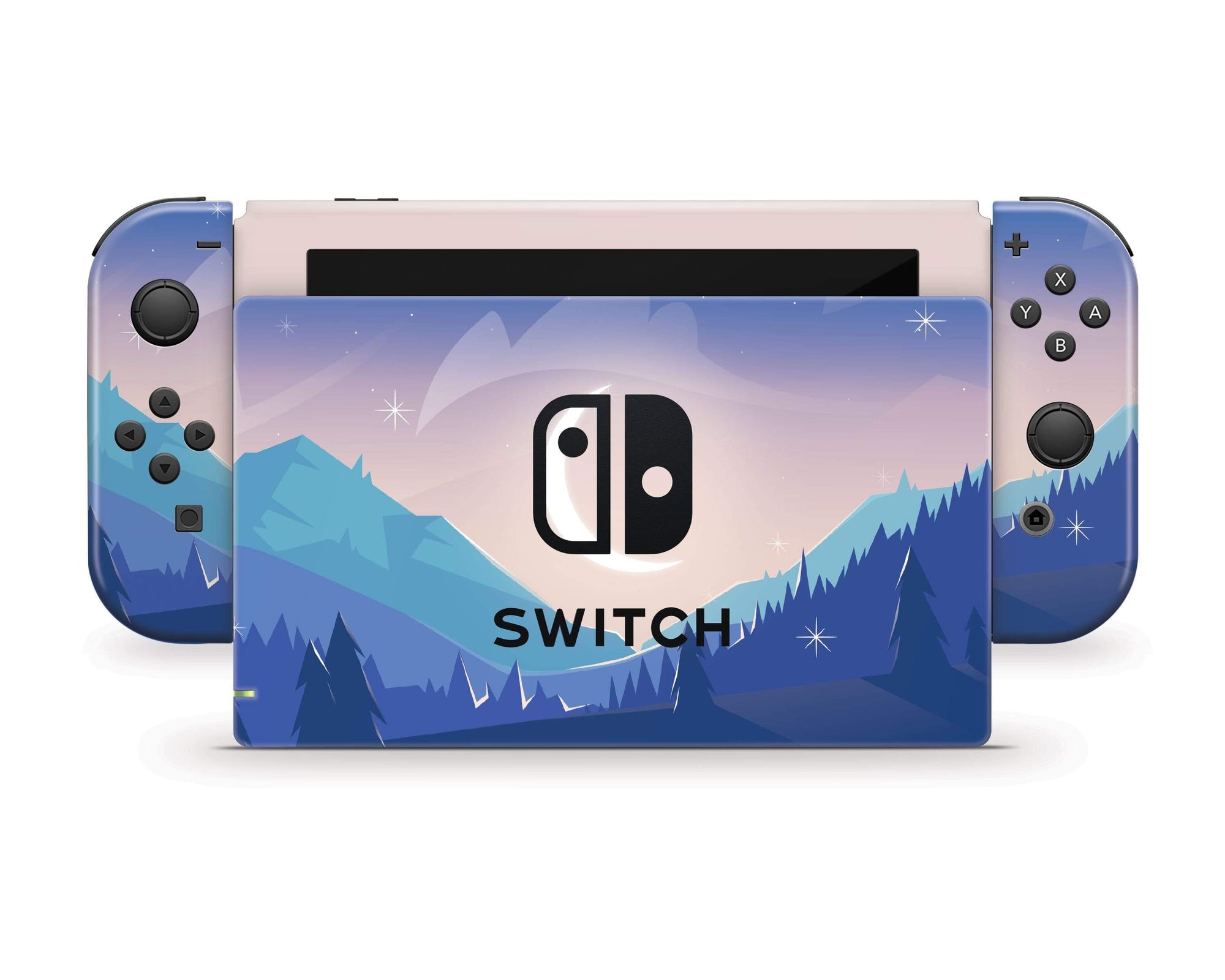 Lunar Mountains Nintendo Switch Skin