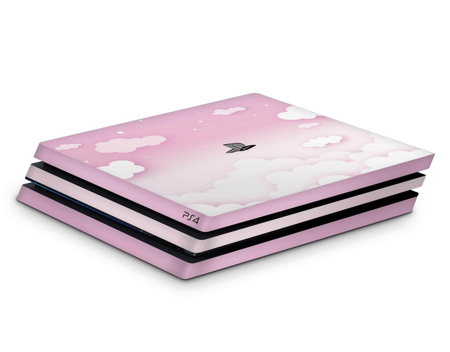 Sticky Bunny Shop Playstation 4 Pink Clouds In The Sky Playstation 4 Pro Skin