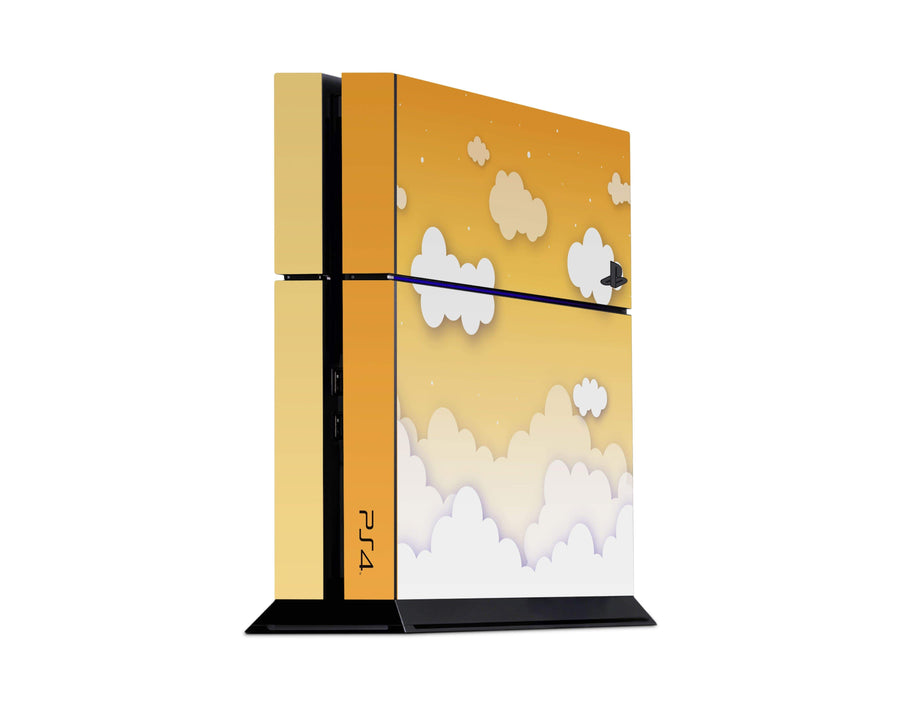 Sticky Bunny Shop Playstation 4 Playstation 4 Yellow Clouds In The Sky Playstation 4 Skin