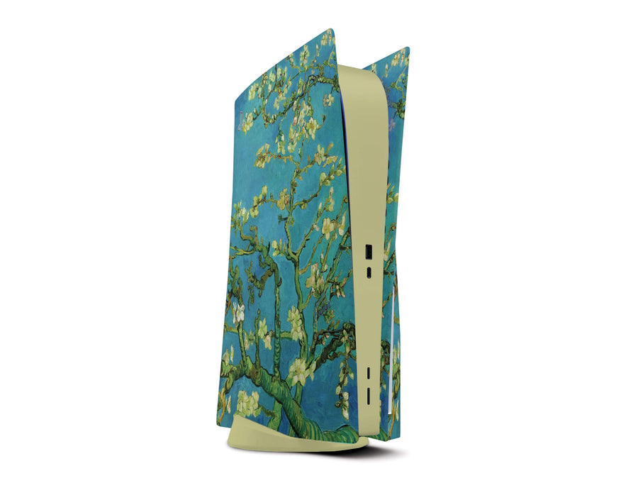 Sticky Bunny Shop Playstation 5 Almond Blossoms By Van Gogh PS5 Skin