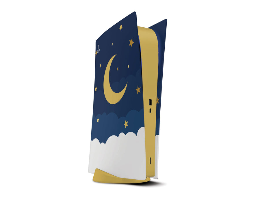Sticky Bunny Shop Playstation 5 Digital Edition Dark Lunar Sky PS5 Digital Edition Skin