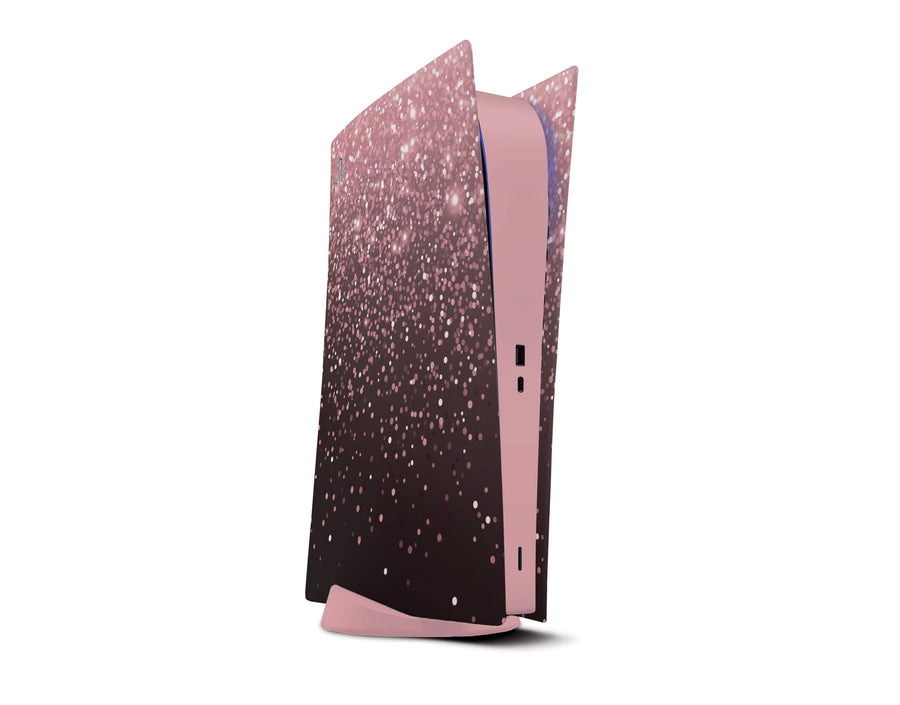 Sticky Bunny Shop Playstation 5 Digital Edition Rose Simple Dots PS5 Digital Edition Skin