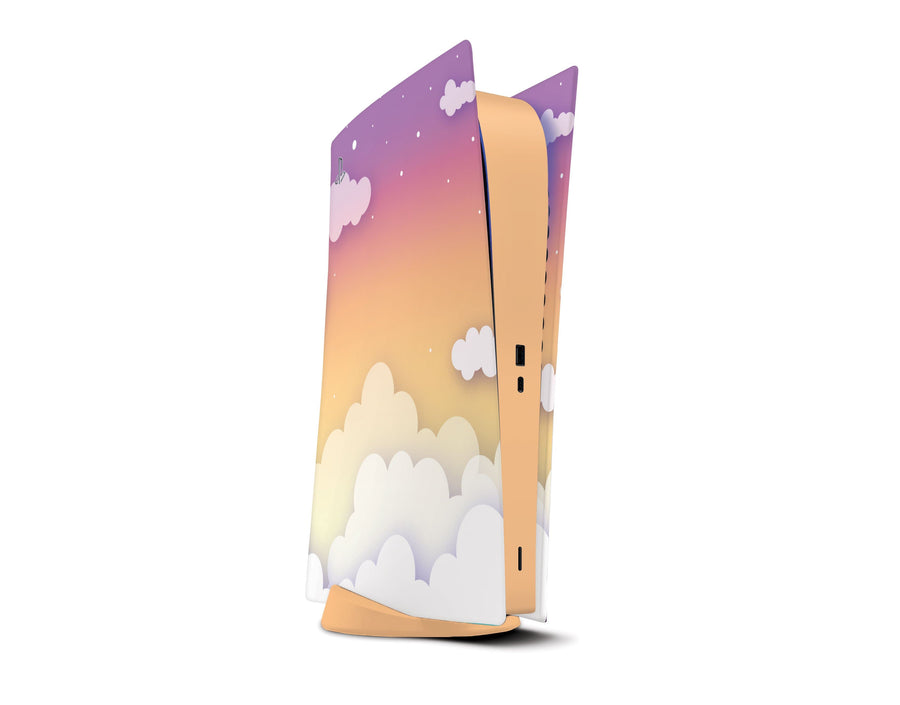 Sticky Bunny Shop Playstation 5 Digital Edition Sunset Clouds In The Sky PS5 Digital Edition Skin