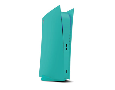 Sticky Bunny Shop Playstation 5 Digital Edition Teal Classic Solid Color PS5 Digital Edition Skin | Choose Your Color