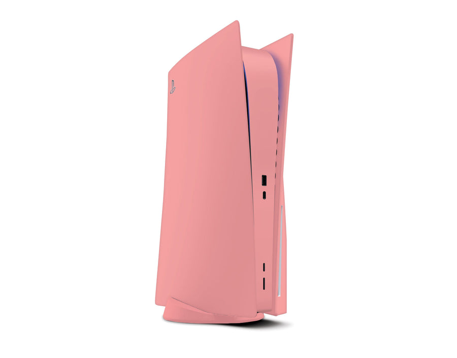 Sticky Bunny Shop Playstation 5 Light Coral PS5 Disc Edition Skin