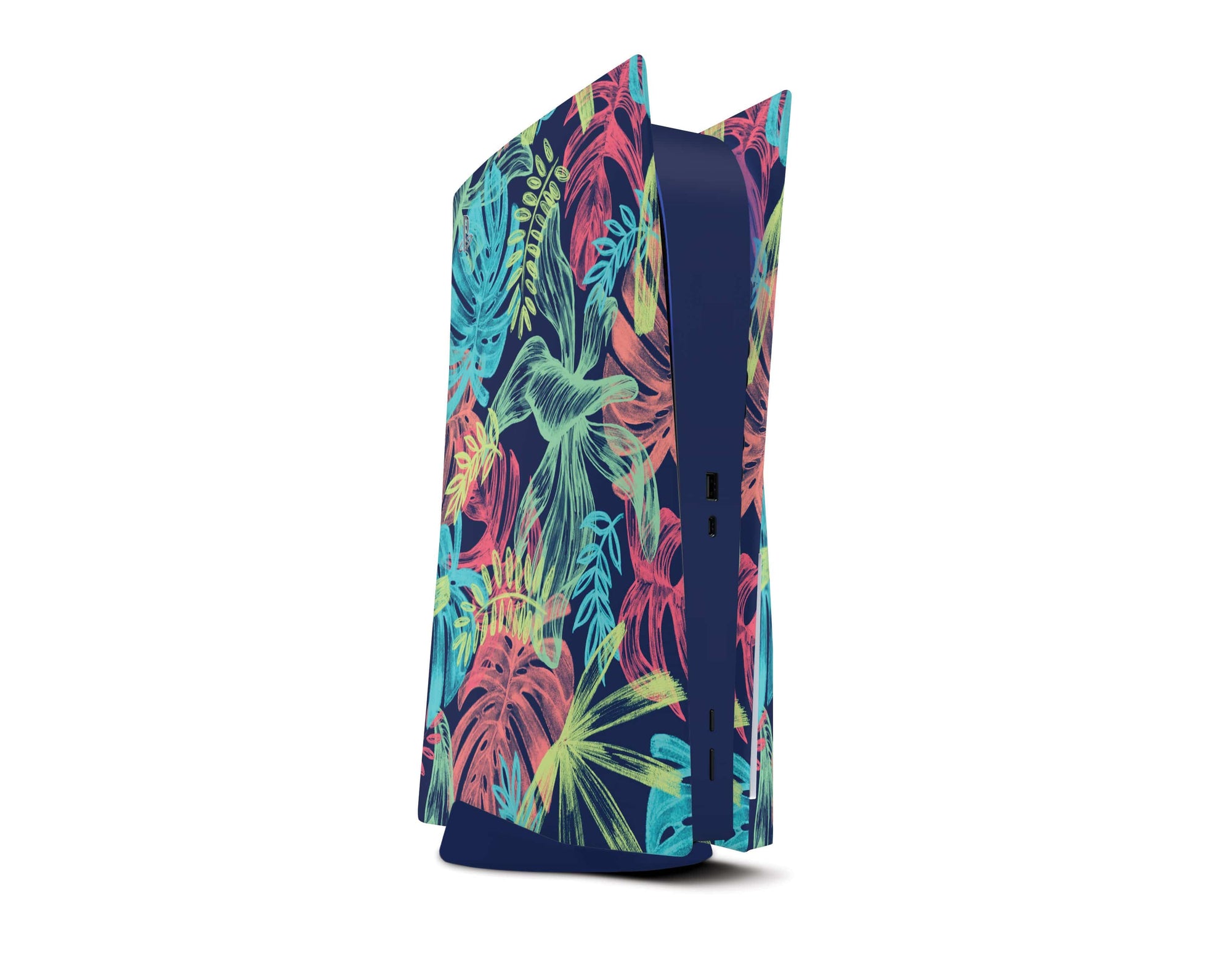 Neon Tropical PS5 Disc Edition Skin - StickyBunny