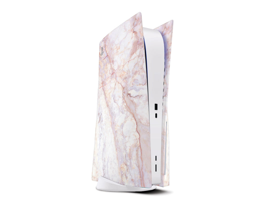 Sticky Bunny Shop Playstation 5 Rose Gold Marble PS5 Skin