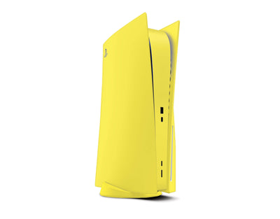 Sticky Bunny Shop Playstation 5 Yellow Classic Solid Color PS5 Skin | Choose Your Color