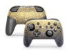 Sticky Bunny Shop Pro Controller Gold Simple Dots Printed Pro Controller Skin