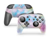 Sticky Bunny Shop Pro Controller Pastel Watercolor Nintendo Switch Pro Controller Skin