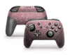 Sticky Bunny Shop Pro Controller Rose Simple Dots Printed Nintendo Switch Pro Controller Skin