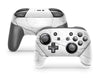 Sticky Bunny Shop Pro Controller White Marble Nintendo Switch Pro Controller Skin