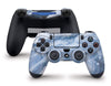 Sticky Bunny Shop PS4 Controller Blue Marble PS4 Controller Skin