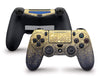 Sticky Bunny Shop PS4 Controller Gold Simple Dots Printed PS4 Controller Skin
