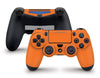 Sticky Bunny Shop PS4 Controller Orange Classic Solid Color PS4 Controller Skin | Choose Your Color