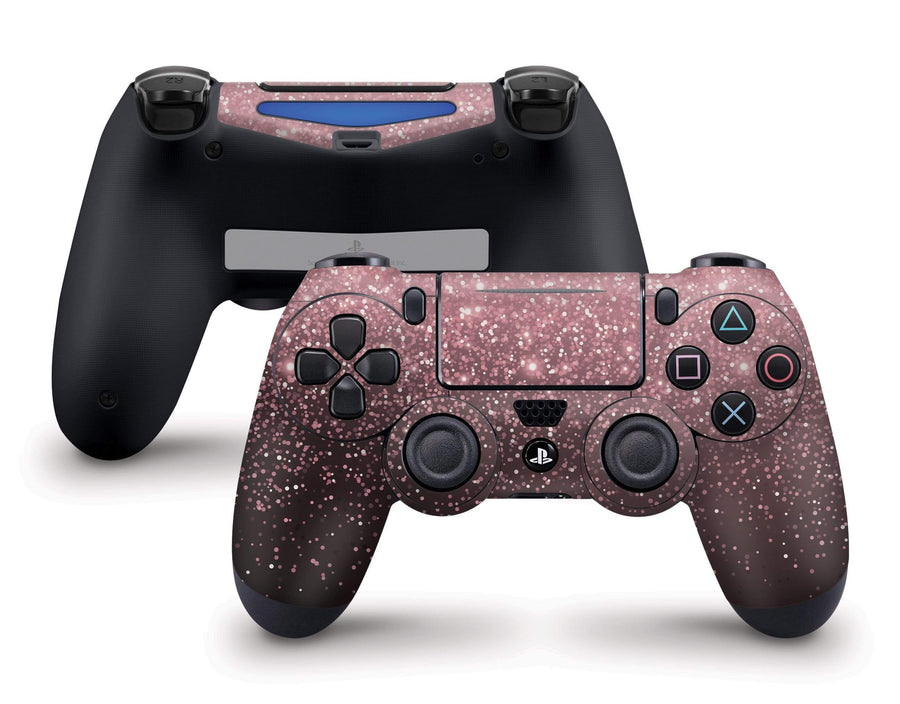 Sticky Bunny Shop PS4 Controller Rose Simple Dots Printed PS4 Controller Skin