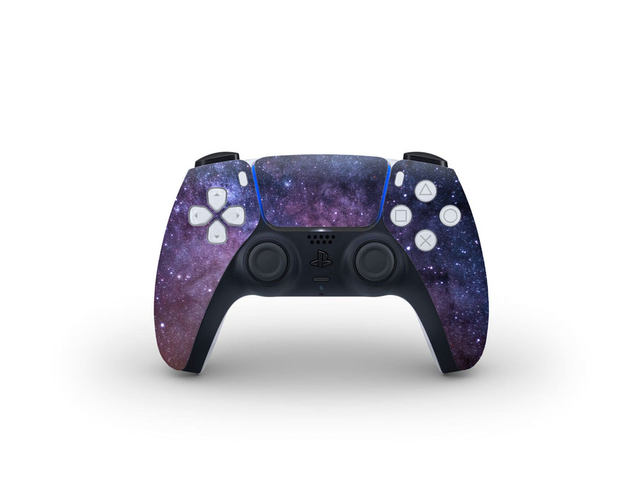 Sticky Bunny Shop PS5 Controller Purple Galaxy PS5 Controller Skin