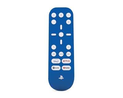 Sticky Bunny Shop PS5 Media Remote Blue Classic Solid Color PS5 Media Remote Skin | Choose Your Color