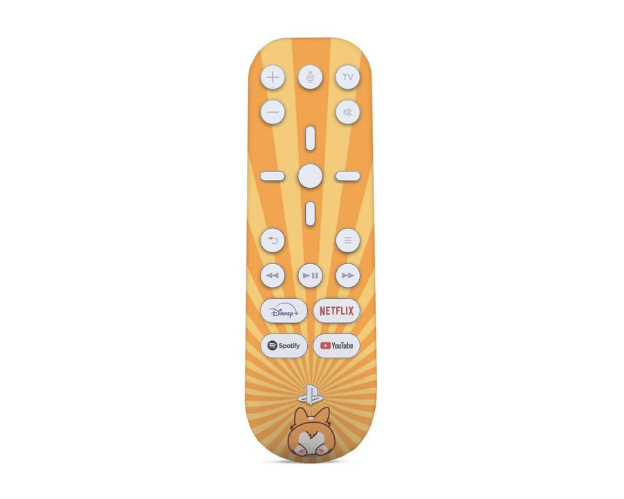 Sticky Bunny Shop PS5 Media Remote Cute Corgi PS5 Media Remote Skin