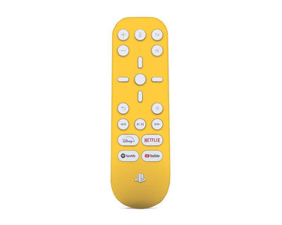 Sticky Bunny Shop PS5 Media Remote Orange Yellow Classic Solid Color PS5 Media Remote Skin | Choose Your Color