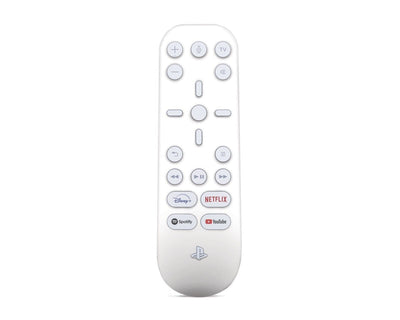 Sticky Bunny Shop PS5 Media Remote Pure White Cute Solid Pastel PS5 Media Remote Skin | Choose Your Color
