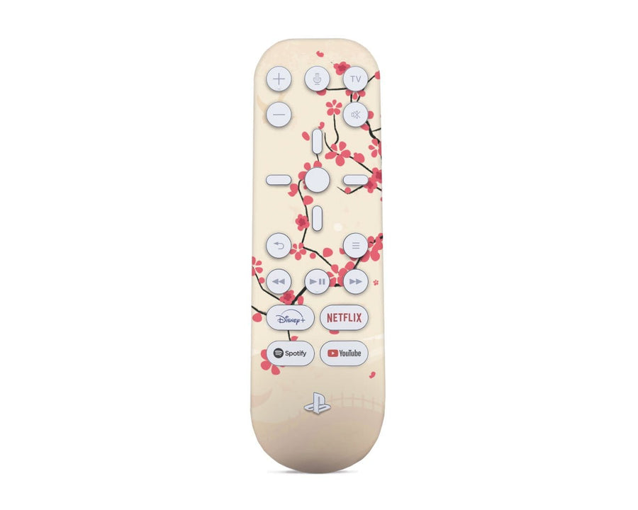 Sticky Bunny Shop PS5 Media Remote Sakura Blossoms PS5 Media Remote Skin