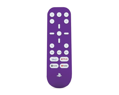 Sticky Bunny Shop PS5 Media Remote Violet Classic Solid Color PS5 Media Remote Skin | Choose Your Color