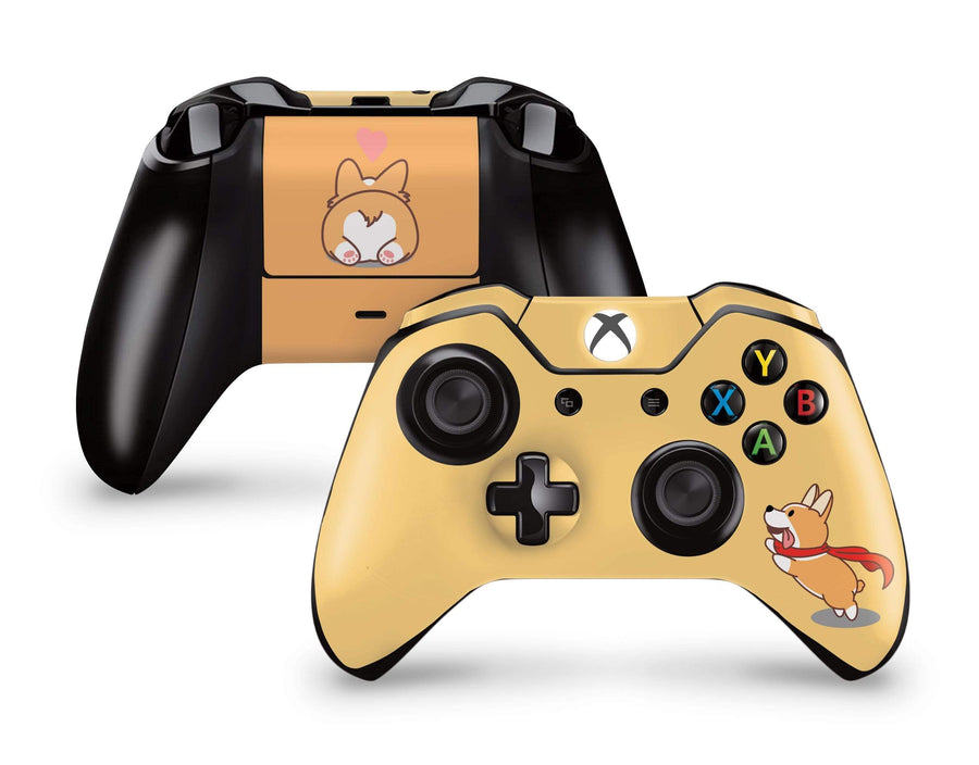 Sticky Bunny Shop Xbox Controller Xbox One Cute Corgi Pup Xbox Controller Skin