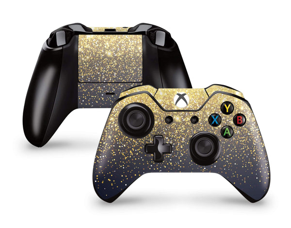 Gold Simple Dots Skin For The PS5 Controller