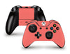Sticky Bunny Shop Xbox One Controller Coral Classic Solid Color Xbox One Controller Skin | Choose Your Color