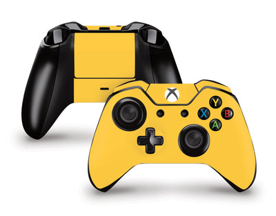 Sticky Bunny Shop Xbox One Controller Orange Yellow Classic Solid Color Xbox One Controller Skin | Choose Your Color