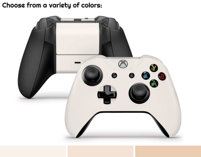 Sticky Bunny Shop Xbox One SX Controller Creme Collection Xbox One S/X Controller Skin | Choose Your Color