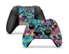 Sticky Bunny Shop Xbox One SX Controller Neon Tropical Leaves Xbox One S/X Controller Skin