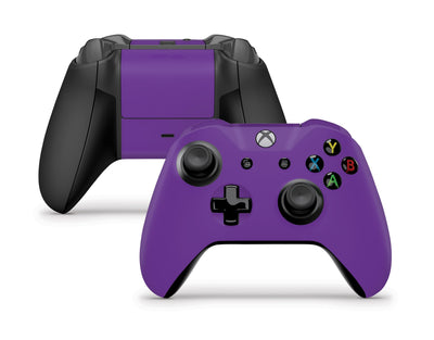Sticky Bunny Shop Xbox One SX Controller Violet Classic Solid Color Xbox One S/X Controller Skin | Choose Your Color