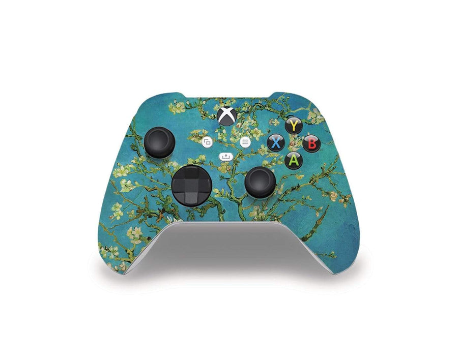 Sticky Bunny Shop Xbox Series Controller Almond Blossoms By Van Gogh Xbox Series Controller Skin