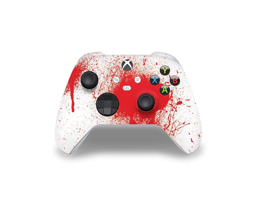 Sticky Bunny Shop Xbox Series Controller Blood Spatter Xbox Series Controller Skin