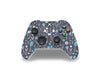 Sticky Bunny Shop Xbox Series Controller Cute Blue Flowers Xbox Series Controller Skin