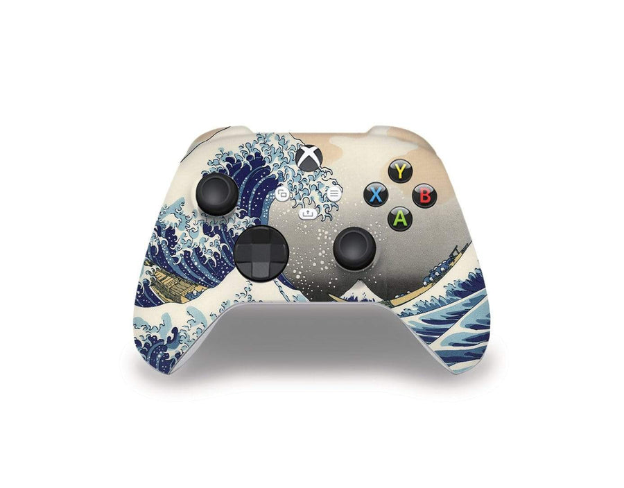 Sticky Bunny Shop Xbox Series Controller Great Wave Off Kanagawa By Hokusai Xbox Series Controller Skin
